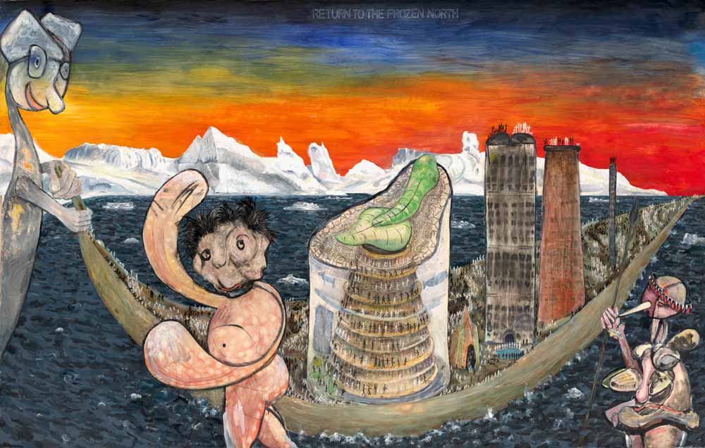 Painting: 'Return to The Frozen North'