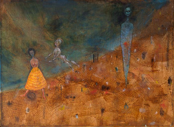 Painting: 'Night Flight'