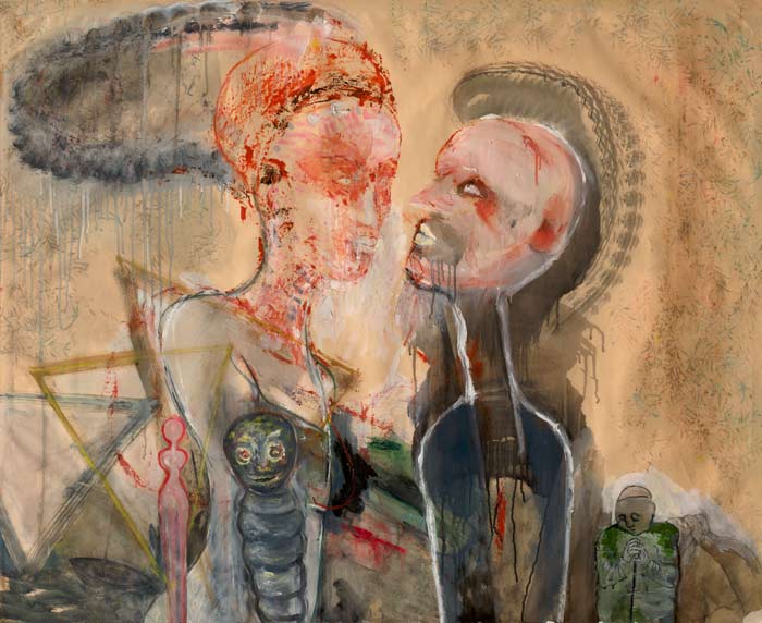 Painting: 'Urban Tribes'